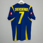 2006/07 UKRAINE SHEVCHENKO #7 AWAY SHIRT (XL) LOTTO