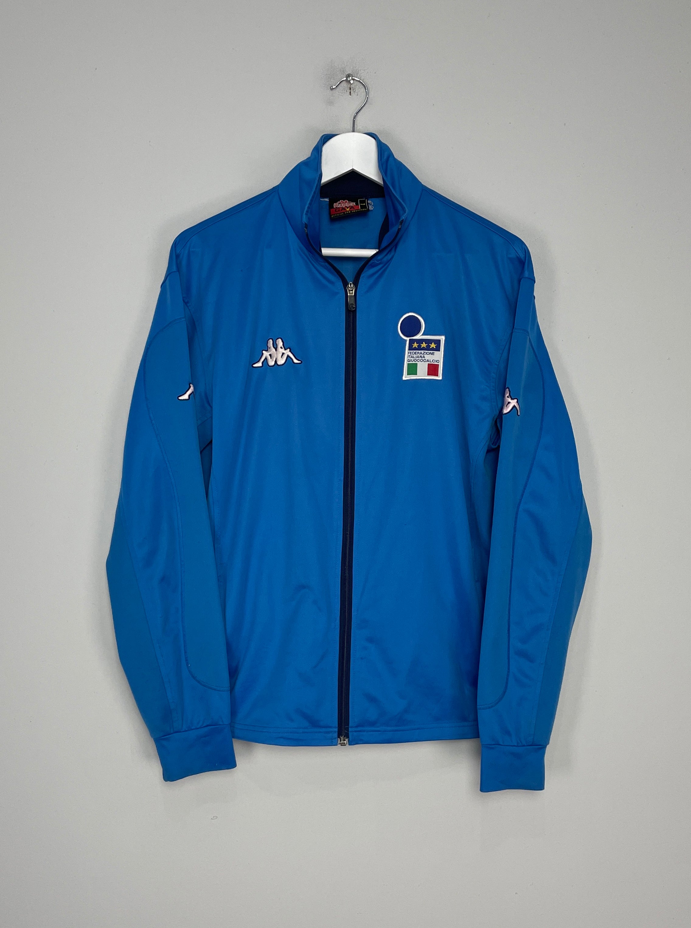 2001/02 ITALY TRACK JACKET (L) KAPPA