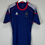 2009/10 FRANCE TRAINING SHIRT (M) ADIDAS