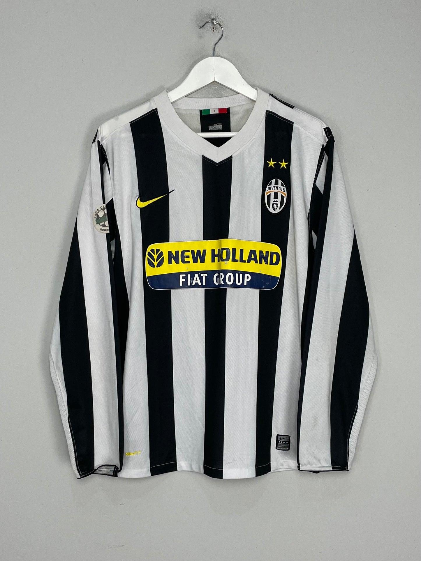 2009/10 JUVENTUS DEL PIERO #10 L/S HOME SHIRT (L) NIKE