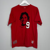 2007/10 BAYERN MUNICH LUCA TONI T-SHIRT (L) OM