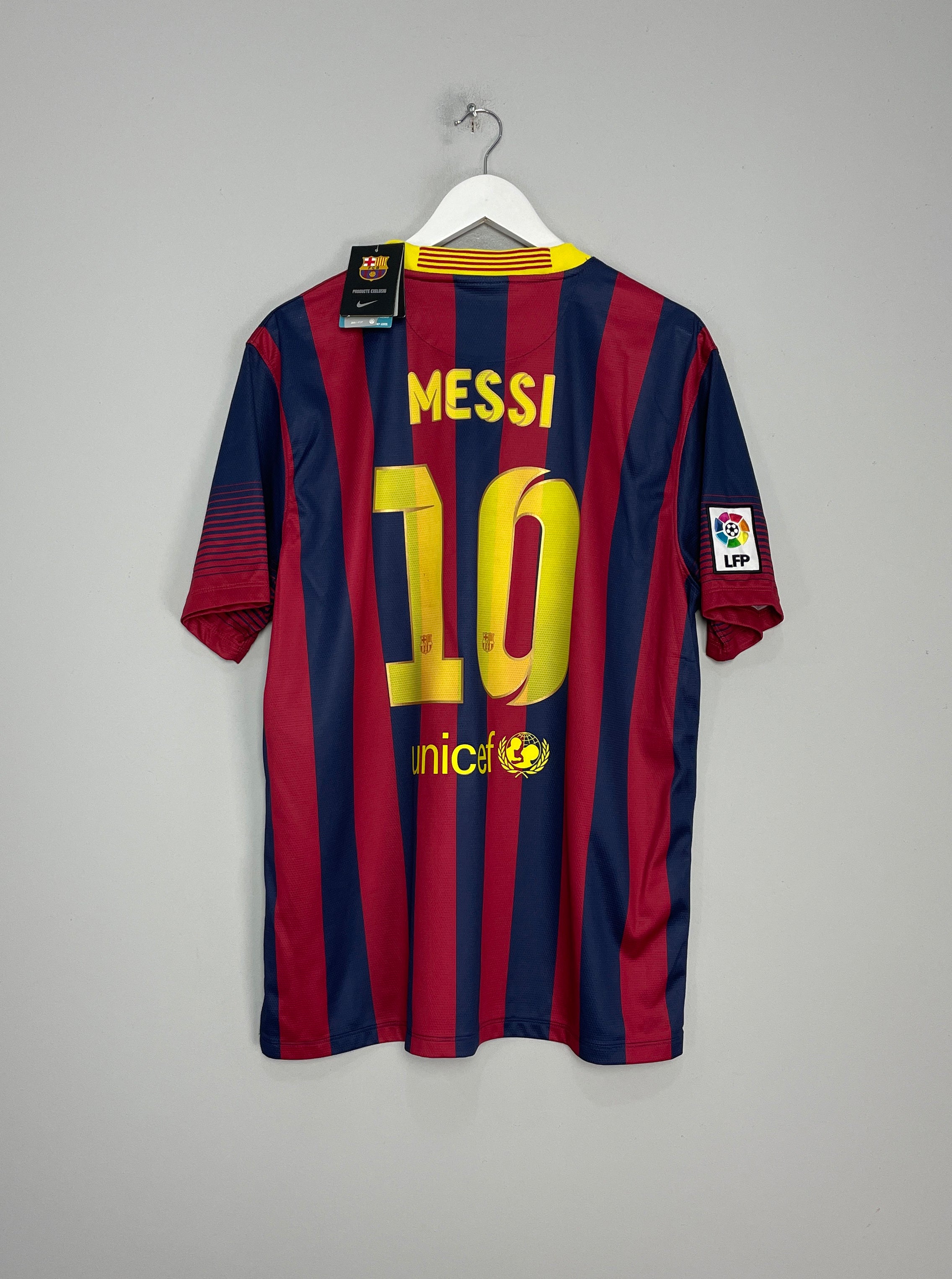 2013/14 BARCELONA MESSI #10 *BNWT* HOME SHIRT (XL) NIKE