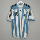 2006/07 ARGENTINA RIQUELME #10 HOME SHIRT (XL) ADIDAS