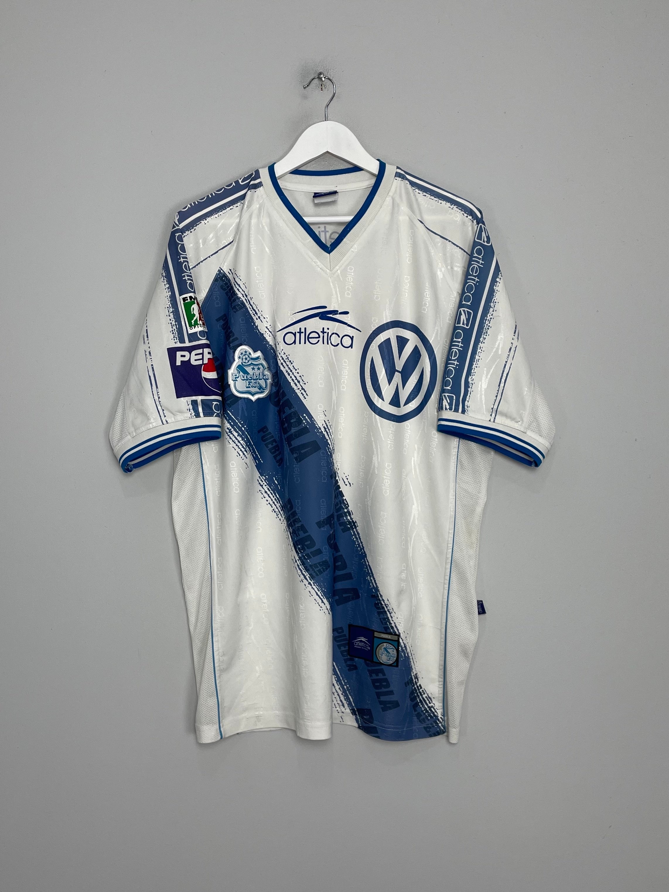 1999/00 PUEBLA HOME SHIRT (L) ATLETICA