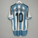 2006/07 ARGENTINA RIQUELME #10 HOME SHIRT (XL) ADIDAS