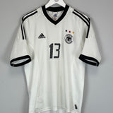 2002/04 GERMANY BALLACK #13 HOME SHIRT (M) ADIDAS