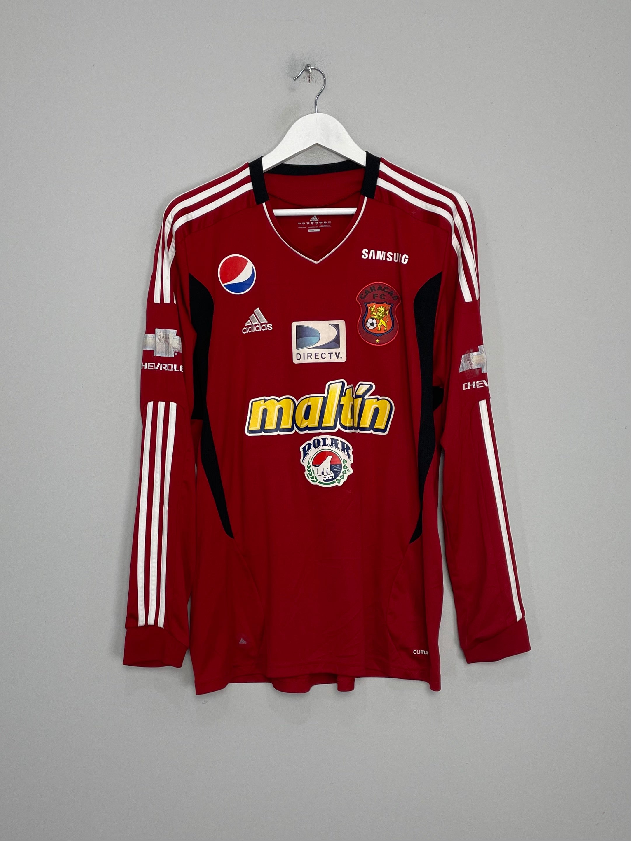 2012/13 CARACAS FC L/S HOME SHIRT (L) ADIDAS