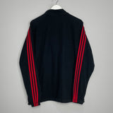 2011/12 AC MILAN 1/4 ZIP FLEECE (L) ADIDAS