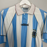 1995/96 ARGENTINA HOME SHIRT (M) ADIDAS