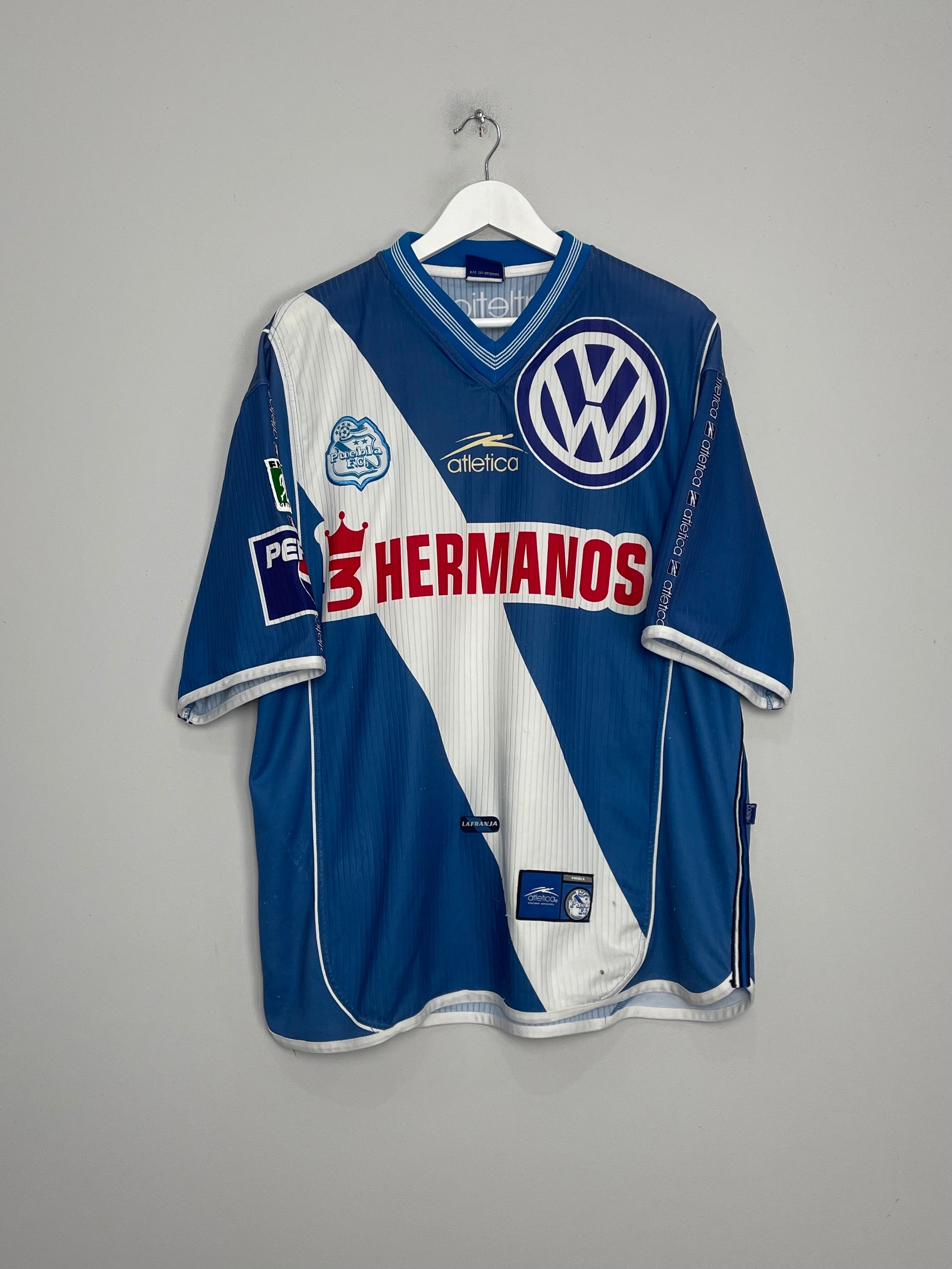 2000/01 PUEBLA AWAY SHIRT (L) ATLETICA