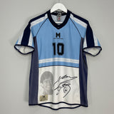 2001 ARGENTINA MARADONA #10 SPECIAL SHIRT (S) MILLA