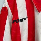 1995/97 SOUTHAMPTON HOME SHIRT (L) PONY