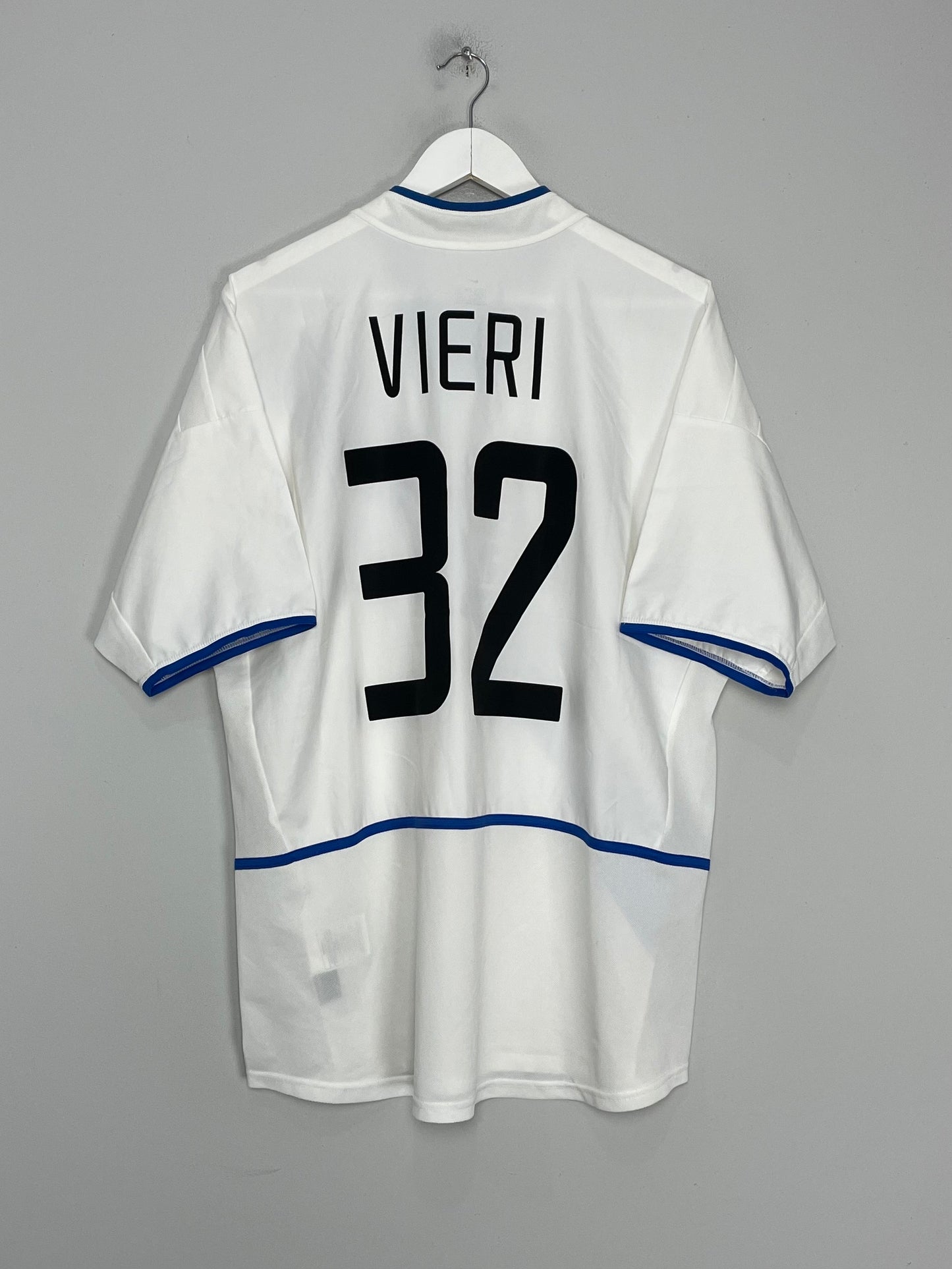 2002/03 INTER MILAN VIERI #32 AWAY SHIRT (XL) NIKE