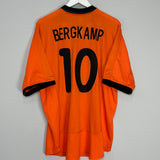 2000/02 NETHERLANDS BERGKAMP #10 HOME SHIRT (XXL) NIKE