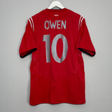 2004/06 ENGLAND OWEN #10 AWAY SHIRT (L) UMBRO