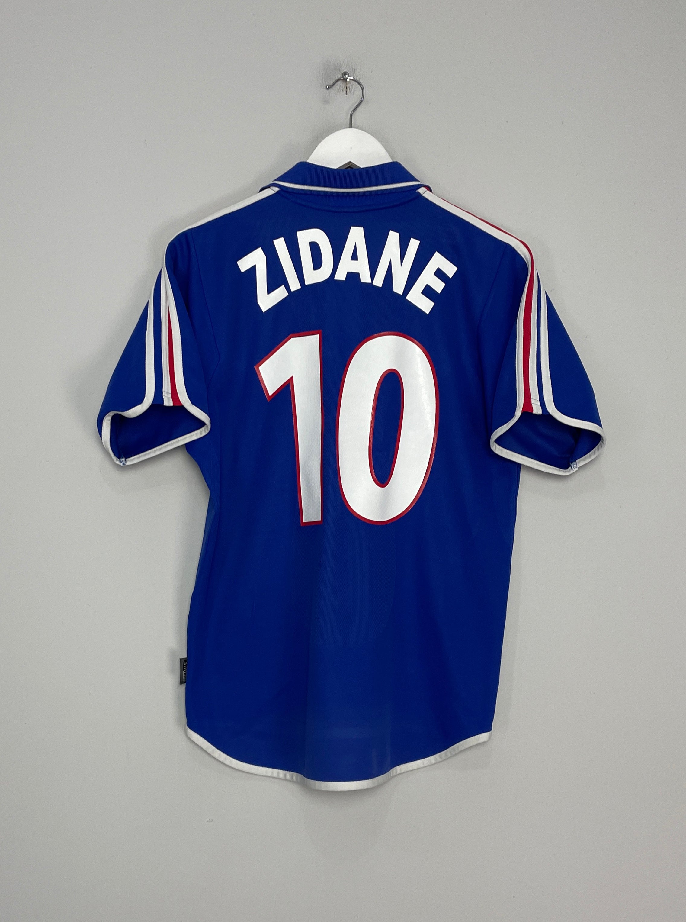 CULT KITS - 2000/02 FRANCE ZIDANE #10 HOME SHIRT (S) ADIDAS – Cult Kits