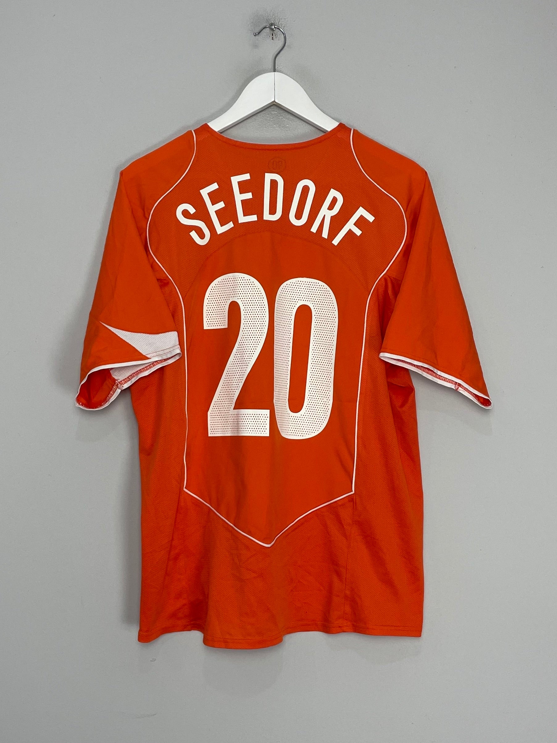 2004/06 NETHERLANDS SEEDORF #20 HOME SHIRT (L) NIKE