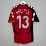 2005/07 GERMANY BALLACK #13 AWAY SHIRT (S) ADIDAS