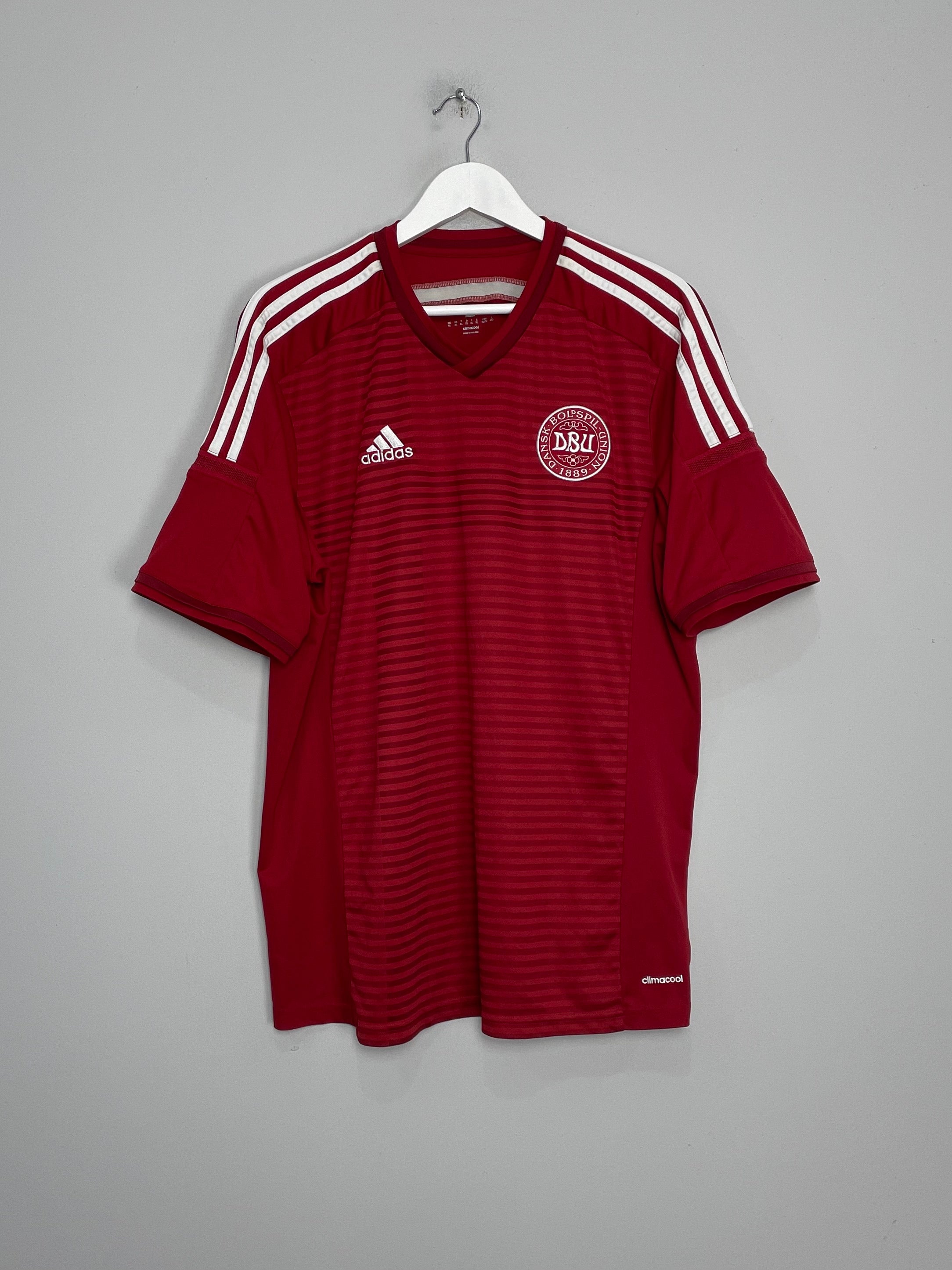 2014/15 DENMARK HOME SHIRT (XL) ADIDAS