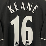 2003/05 MANCHESTER UNITED KEANE #16 AWAY SHIRT (L) NIKE