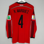 2014/15 MEXICO R.MARQUEZ #4 L/S AWAY SHIRT (M) ADIDAS