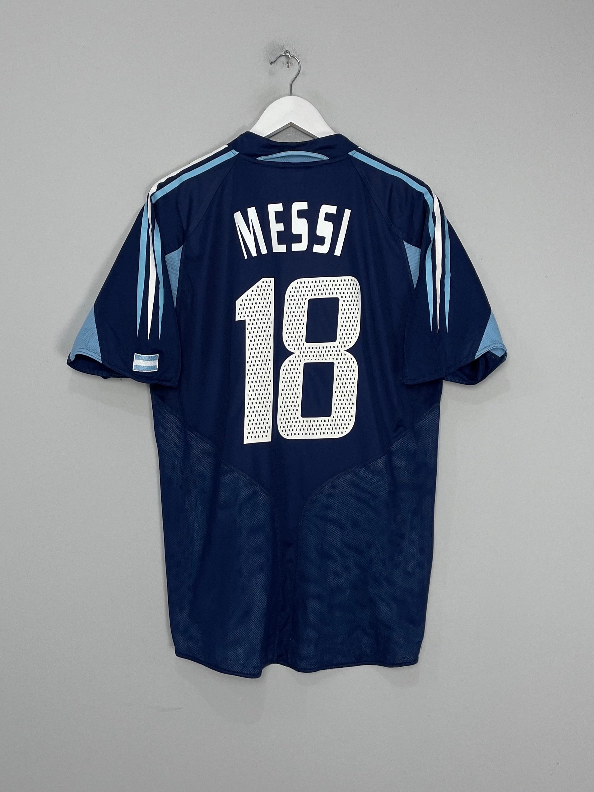 2004/05 ARGENTINA MESSI #18 AWAY SHIRT (L) ADIDAS