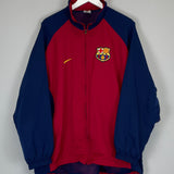 1998/99 BARCELONA TRACK JACKET (L) NIKE