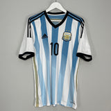 2013/15 ARGENTINA MESSI #10 HOME SHIRT (L) ADIDAS