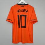 2010/11 NETHERLANDS SNEIJDER #10 HOME SHIRT (L) NIKE