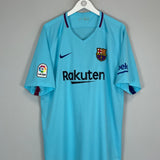 2017/18 BARCELONA MESSI #10 AWAY SHIRT (XXL) NIKE