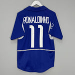 2002/04 BRAZIL RONALDINHO #10 AWAY SHIRT (S) NIKE