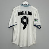 2000/01 INTER MILAN RONALDO #9 AWAY SHIRT (M) NIKE