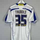 2008/09 LEEDS UNITED TRUNDLE #35 HOME SHIRT (M) MACRON