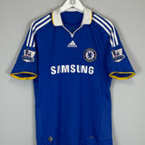 2008/09 CHELSEA BOSINGWA #17 HOME SHIRT (M) ADIDAS