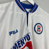 1999/00 CRUZ AZUL AWAY SHIRT (L) FILA