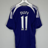 2008/09 NEWCASTLE UNITED DUFF #11 AWAY SHIRT (XL) ADIDAS