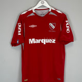 2007/08 INDEPENDIENTE CENTENARY  HOME SHIRT (M) UMBRO