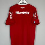 2007/08 INDEPENDIENTE CENTENARY  HOME SHIRT (M) UMBRO