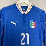 2012/13 ITALY PIRLO #21 L/S HOME SHIRT (M) PUMA