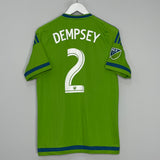 2015/16 SEATTLE SOUNDERS DEMPSEY #2 HOME SHIRT (M) ADIDAS