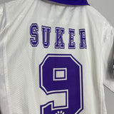 1997/98 REAL MADRID SUKER #9 HOME SHIRT (XS) KELME