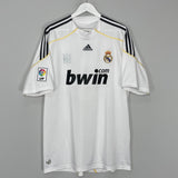 2009/10 REAL MADRID RONALDO #9 HOME SHIRT (XXL) ADIDAS