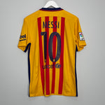 2015/16 BARCELONA MESSI #10 AWAY SHIRT (M) NIKE