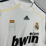 2009/10 REAL MADRID RONALDO #9 HOME SHIRT (L) ADIDAS