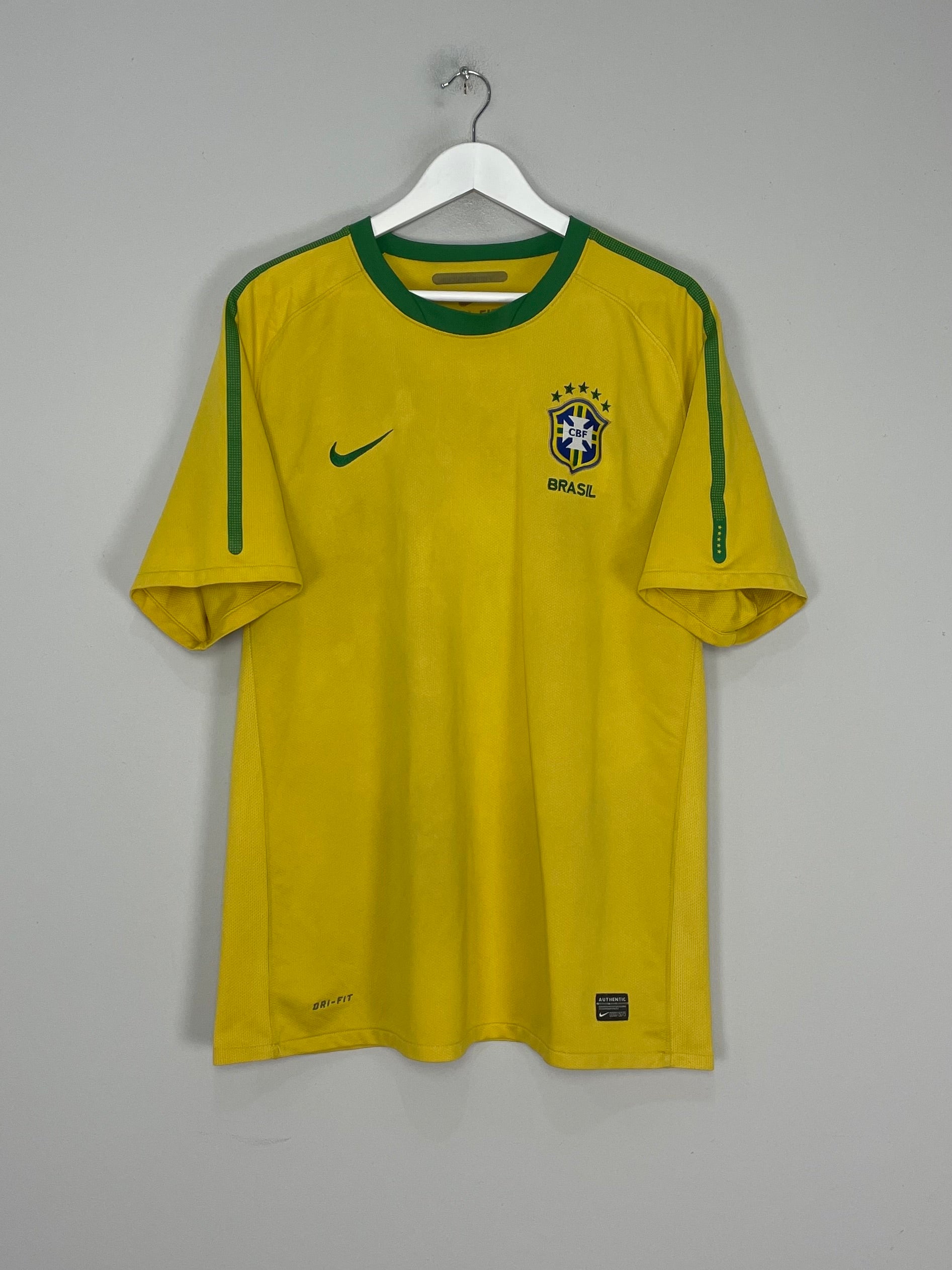 2010/11 BRAZIL HOME SHIRT (XL) NIKE