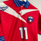 1997/99 CHILE (SALAS) #11 HOME SHIRT (M) REEBOK