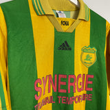 1998/00 NANTES HOME SHIRT (M) ADIDAS