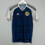 2016/17 SCOTLAND HOME SHIRT (S) ADIDAS