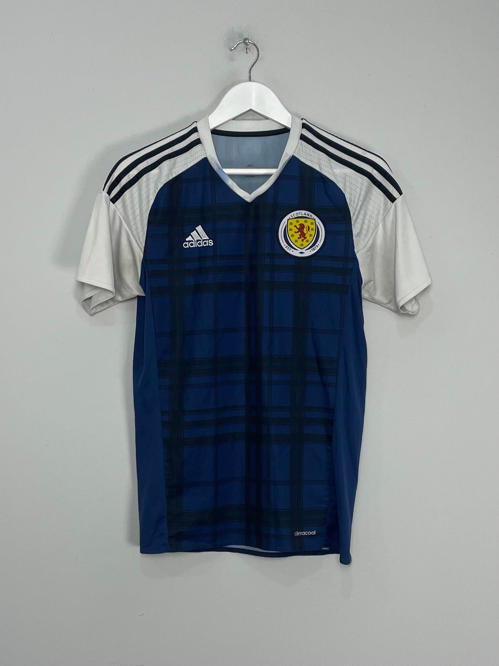 2016/17 SCOTLAND HOME SHIRT (S) ADIDAS