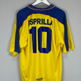 1997/98 COLOMBIA ASPRILLA #10 HOME SHIRT (XL) REEBOK